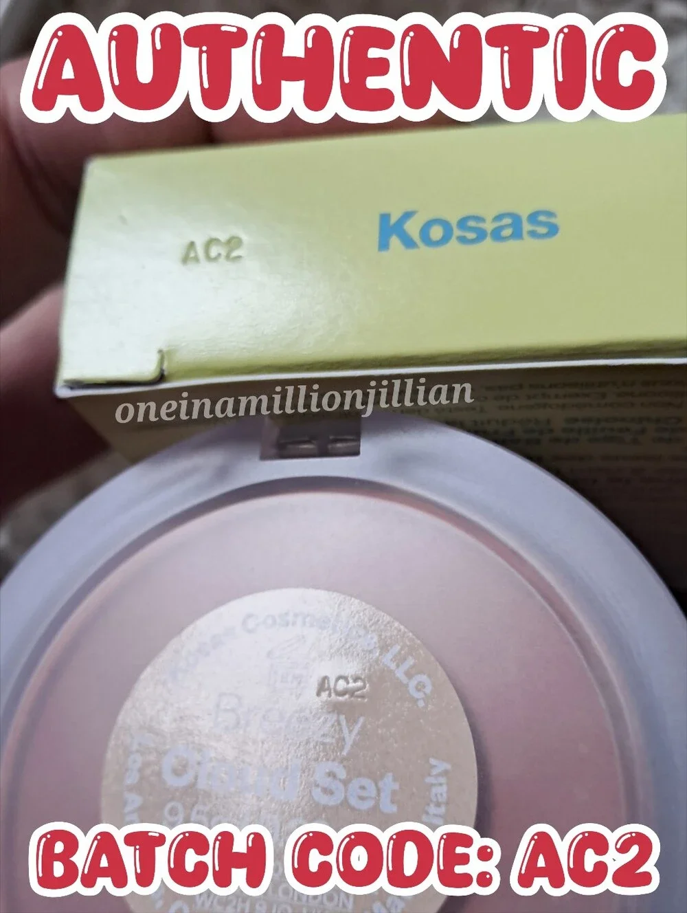 Kosas Cloud Set Baked Setting & Smoothing Powder - Breezy
